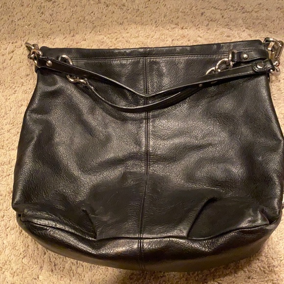 Coach Leather Satchel Bag - Picture 1 of 4